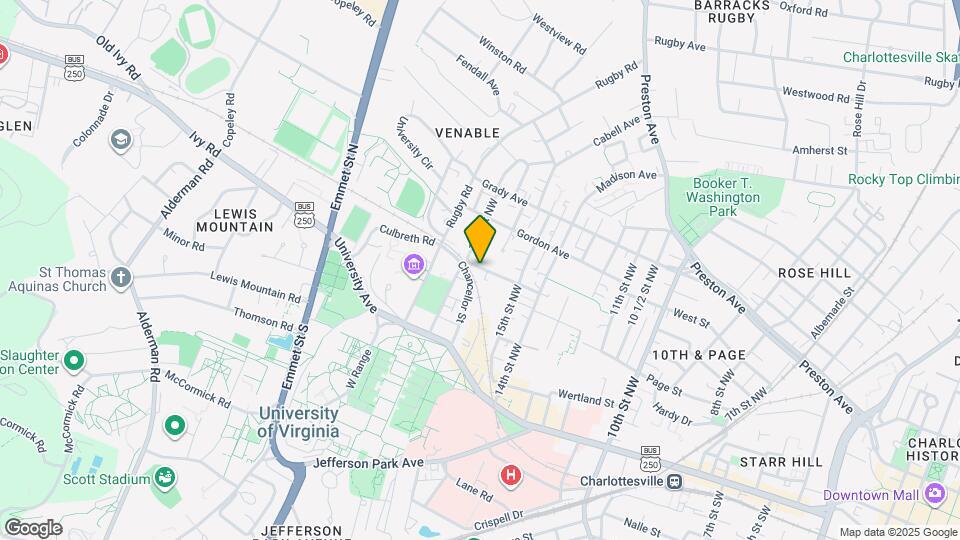 1534 Virginia Ave Mapa y Detalles de la Ubicación