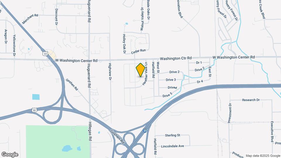 5711 Blissfield Ct Map and Location Details