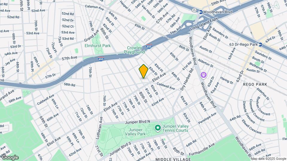 58-61 81st St Map and Location Details