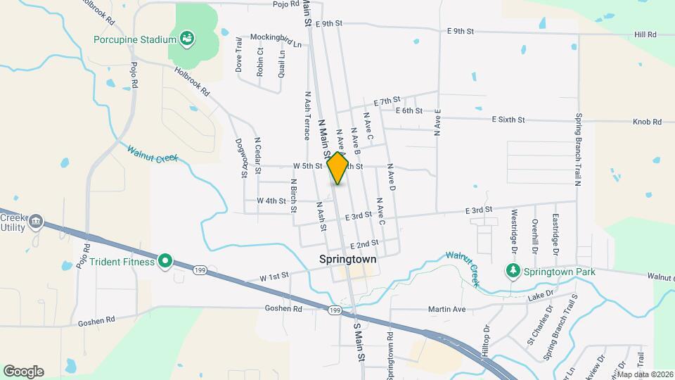 320 N Main St Mapa y Detalles de la Ubicación