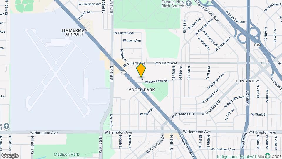 5113 N 87th St Map and Location Details