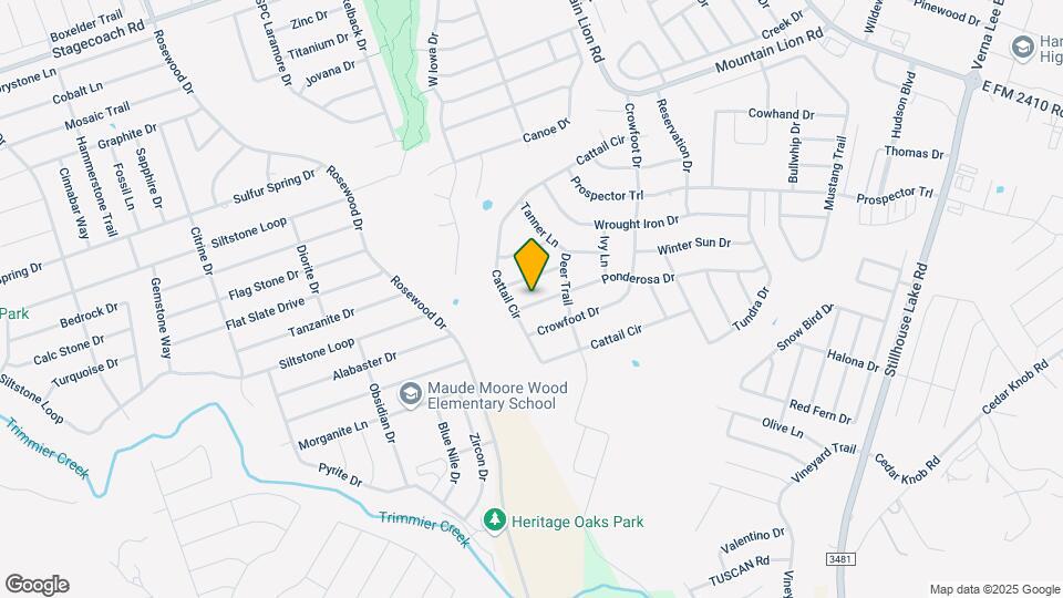 207 Ponderosa Dr Map and Location Details