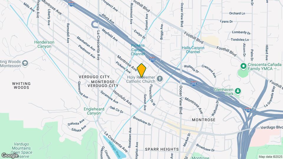 2504 Montrose Ave Map and Location Details
