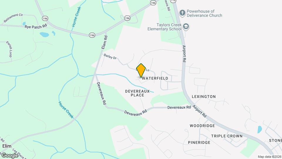 816 Waterfield Dr Map and Location Details