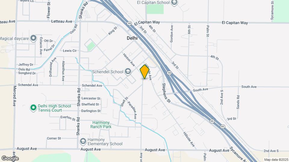 9526 Hinton Ave Map and Location Details