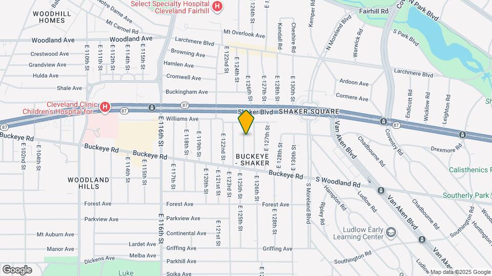 2793 E 125th St Mapa y Detalles de la Ubicación