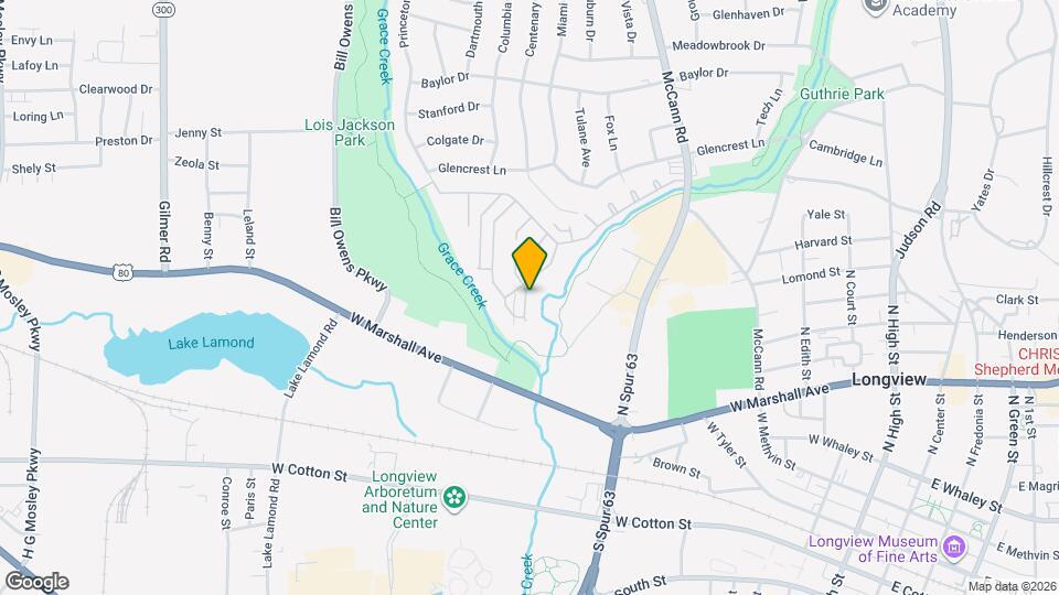 625 Kings Mountain Dr Map and Location Details