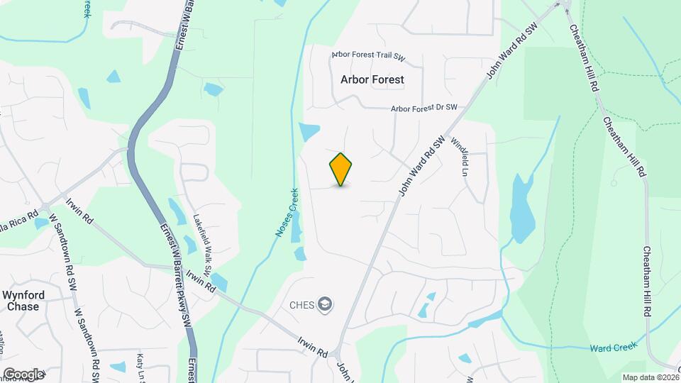 2293 Camden Dr SW Mapa y Detalles de la Ubicación