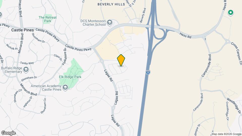 7164 Bedlam Dr Map and Location Details