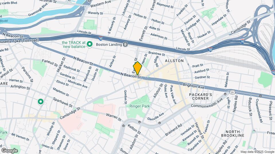 23 N Beacon St Map and Location Details