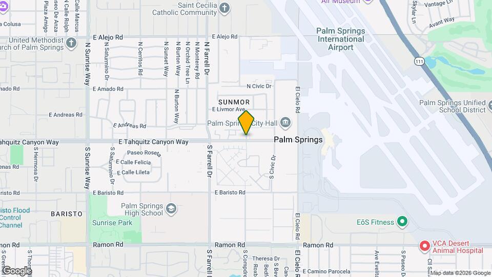 Mojave Blue Urban Apartment Homes Map and Location Details
