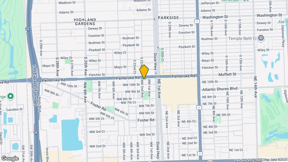 1008-1010 NW 2nd Ave Map and Location Details