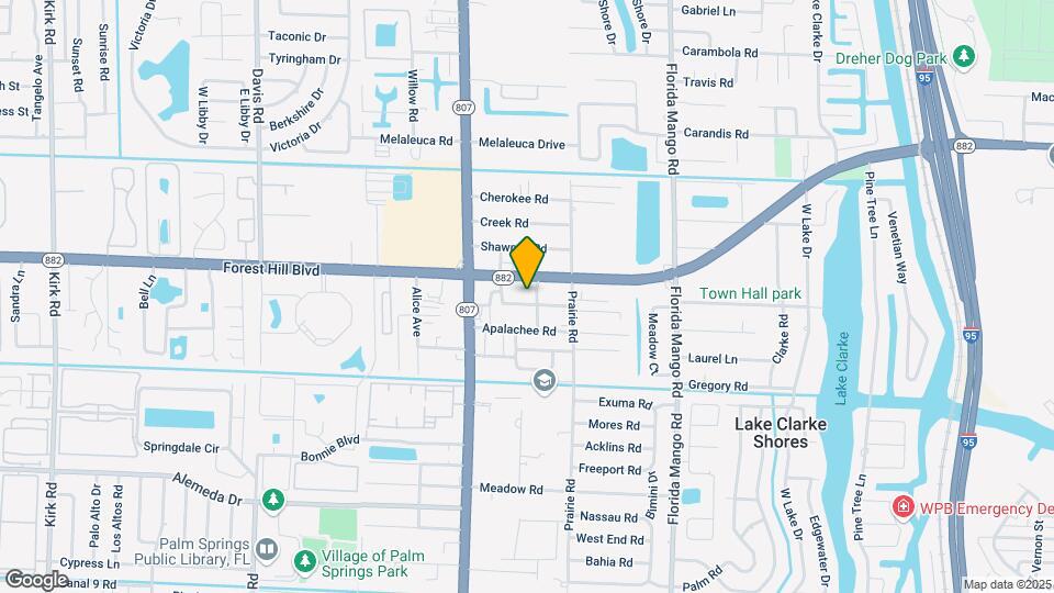 2877 Seminole Rd Map and Location Details