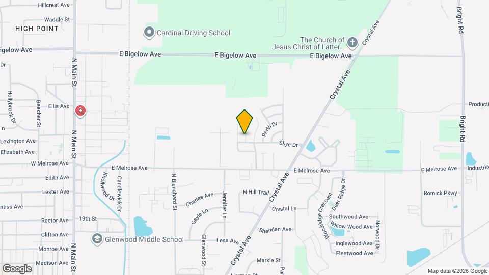 2326 W Dundee Dr Map and Location Details