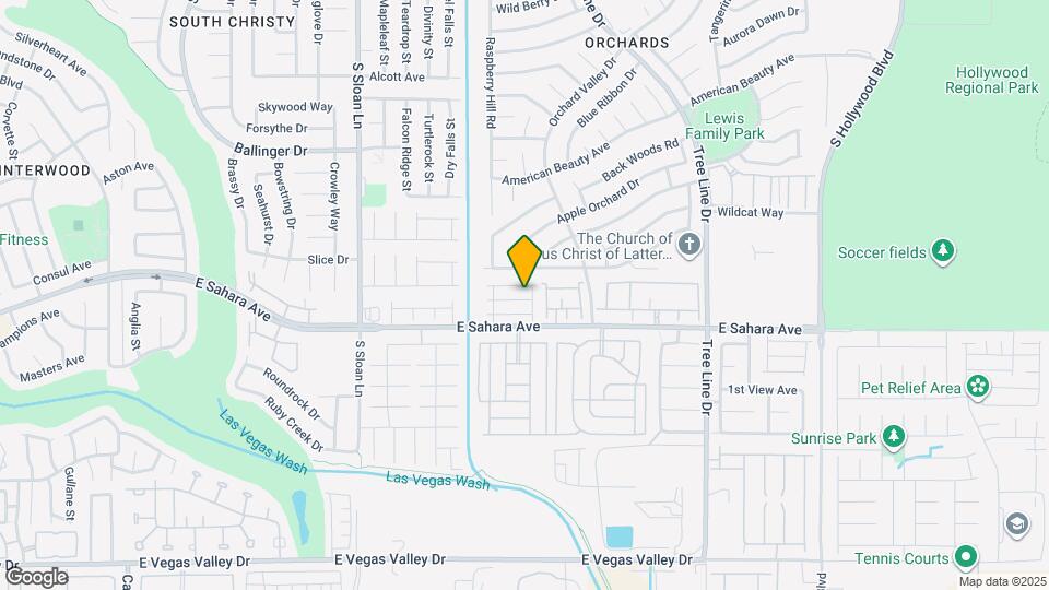 6082 Las Nubes Dr Map and Location Details