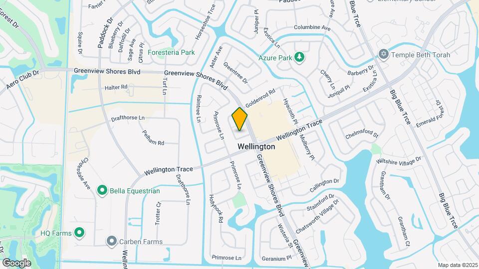 1344 Periwinkle Pl Map and Location Details