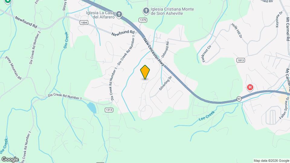 Reserve at Asheville Mapa y Detalles de la Ubicación