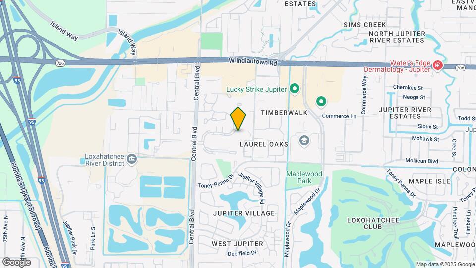 6495 Chasewood Dr, Unit F Map and Location Details