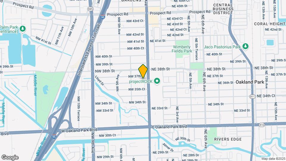 61 NW 36th St Mapa y Detalles de la Ubicación