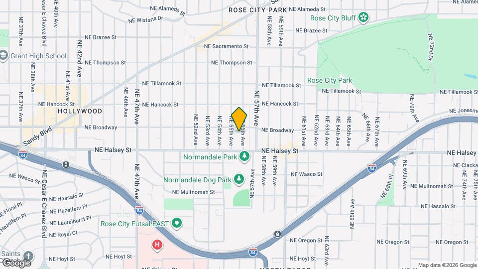 1623 NE 56th Ave Map and Location Details