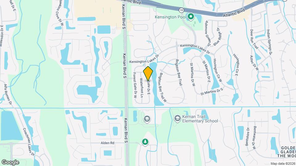 2094 Forest Gate Dr W Map and Location Details