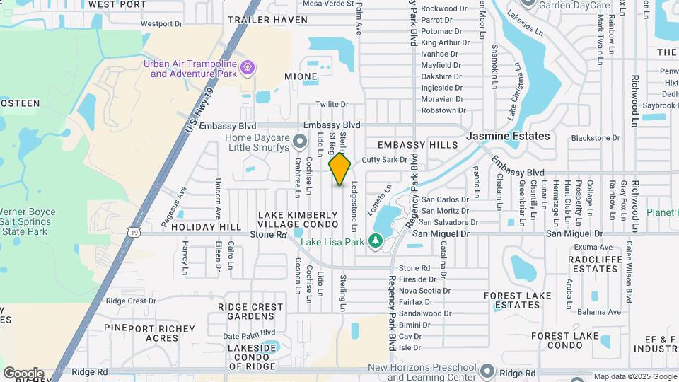 9125 Sterling Ln Map and Location Details