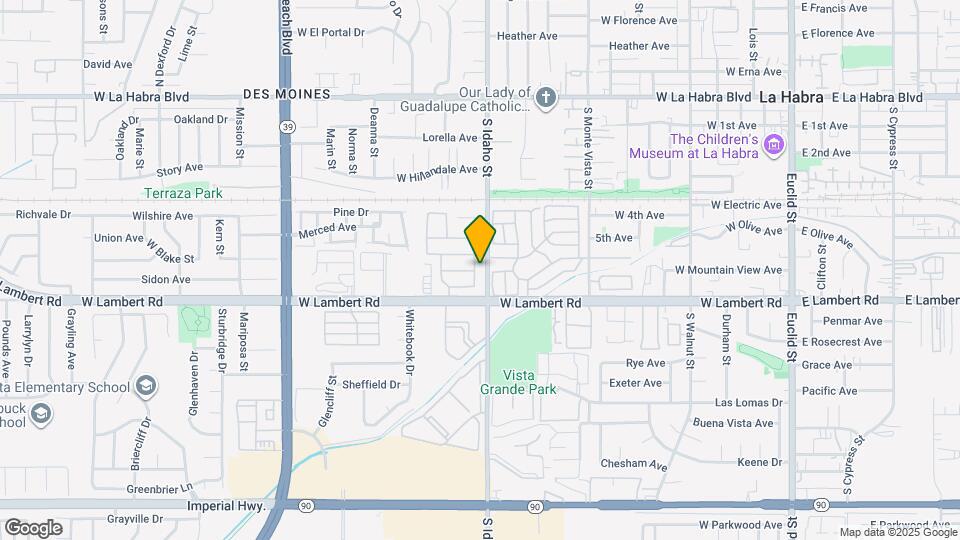 524 S Petunia St Map and Location Details