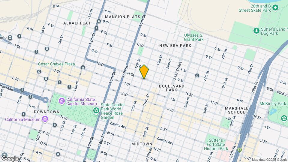 805 18th St Map and Location Details