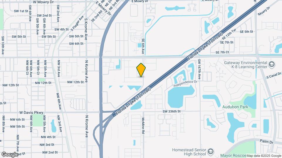 1280 NE 5th Ct Map and Location Details