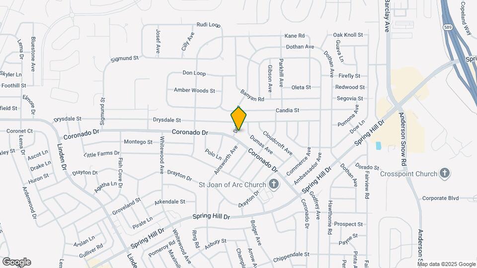 3707 Dothan Ave Map and Location Details