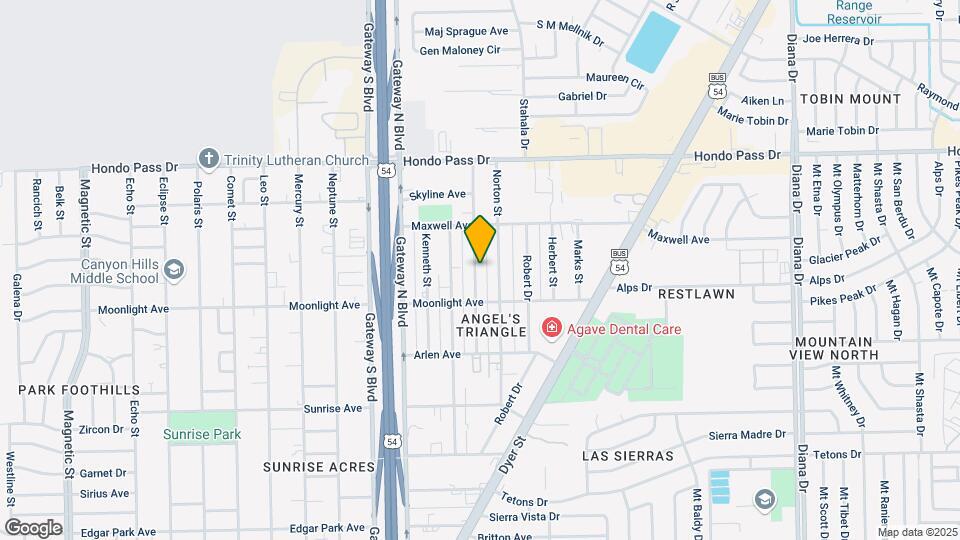 8932 Ankerson St Map and Location Details