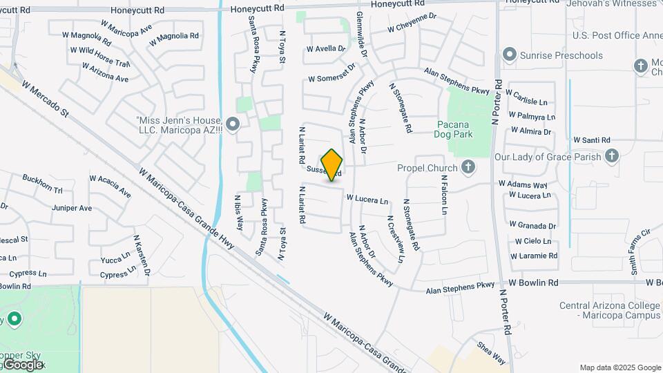 42458 W Monteverde Dr Map and Location Details