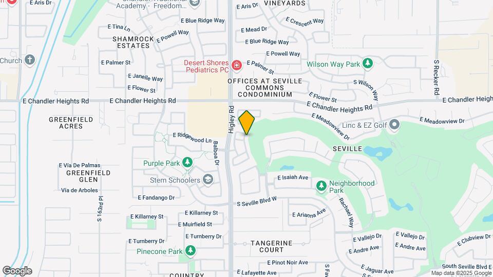 6543 S San Jacinto St Map and Location Details