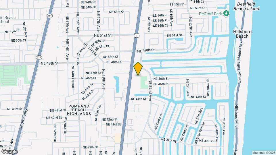 4502 N Federal Hwy, Unit 221C Mapa y Detalles de la Ubicación