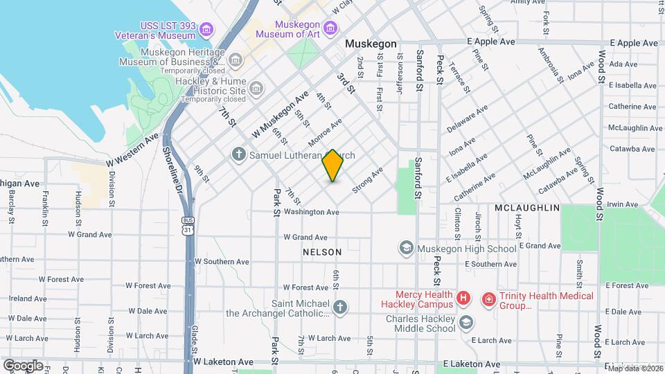 295 Mason Ave Map and Location Details