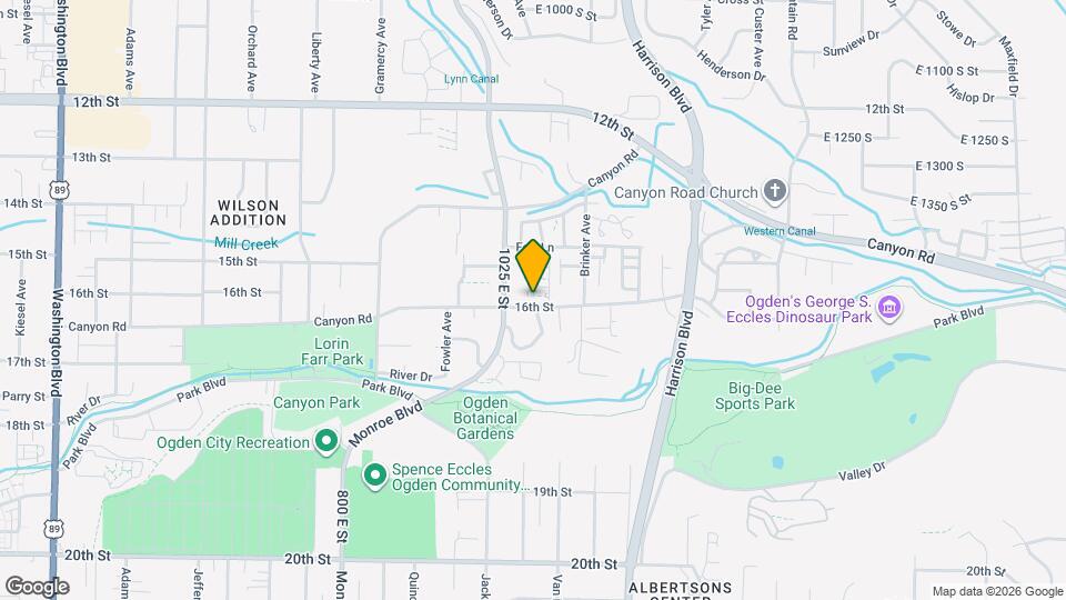 1064 16th St Map and Location Details