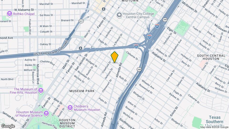 1621 Rosewood St Map and Location Details