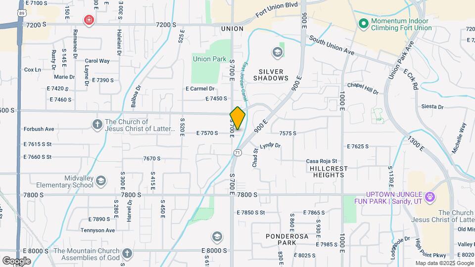 721 E Zekes Ct Map and Location Details