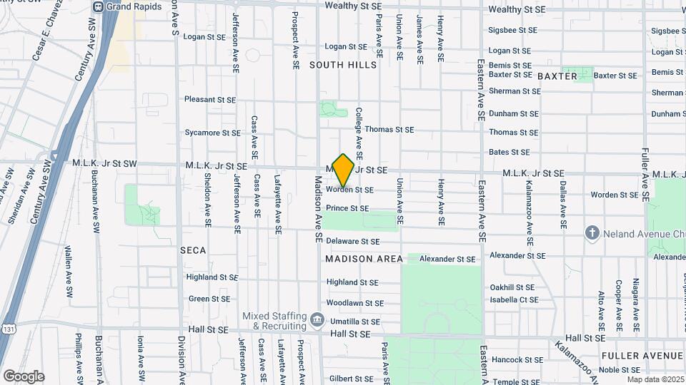 436 Worden St SE Map and Location Details