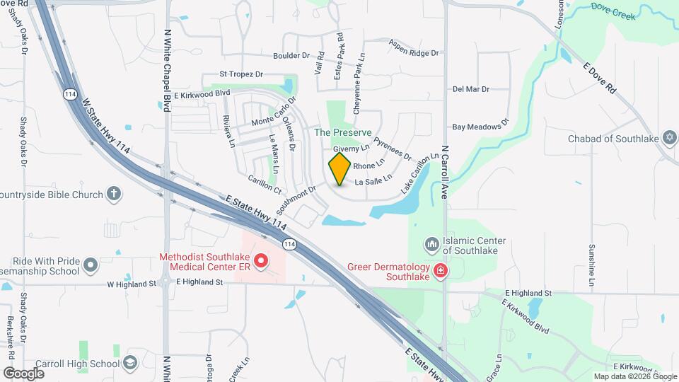 908 Lake Carillon Ln Map and Location Details
