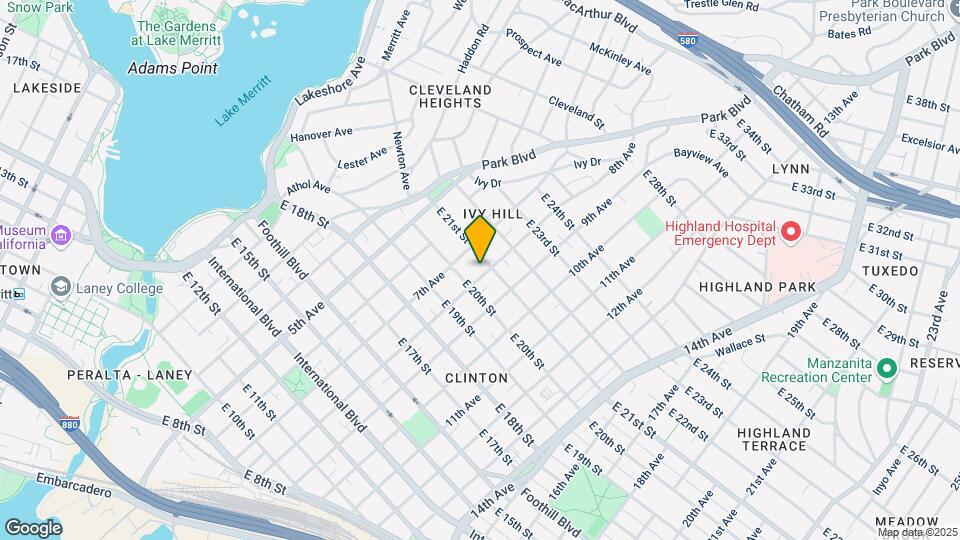 2039 8th Ave Mapa y Detalles de la Ubicación