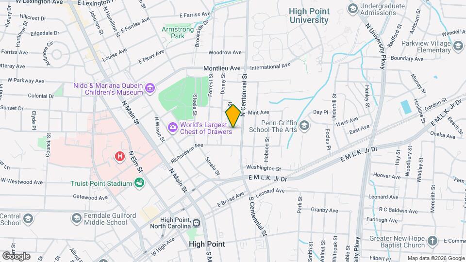 610 Hawthorne Ave Map and Location Details