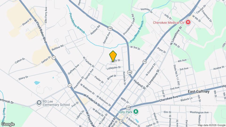 611 Gardner St Map and Location Details