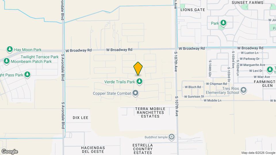 4711 S 110th Ave Map and Location Details