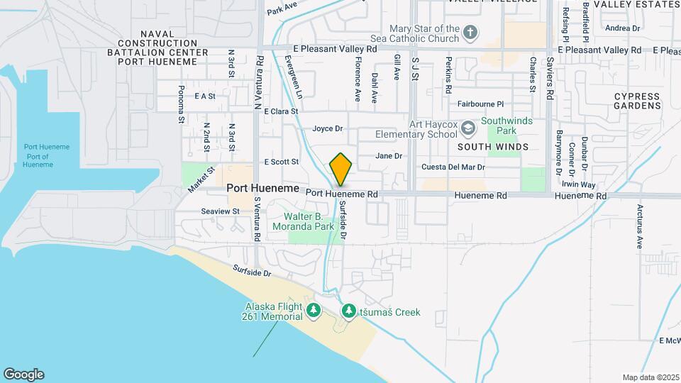 334 Surfside Dr Map and Location Details