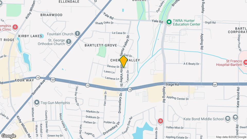 2966 Santa Valley St Map and Location Details