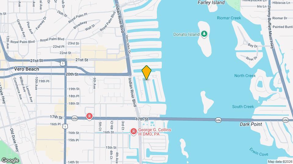 1935 Cobia Dr Map and Location Details