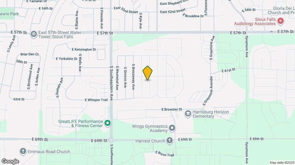 5409 S Huntwood Ave Mapa y Detalles de la Ubicación