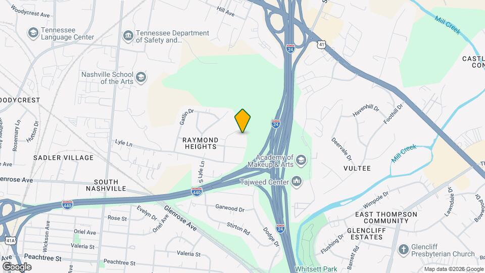 1984 Lavergne Ct Map and Location Details