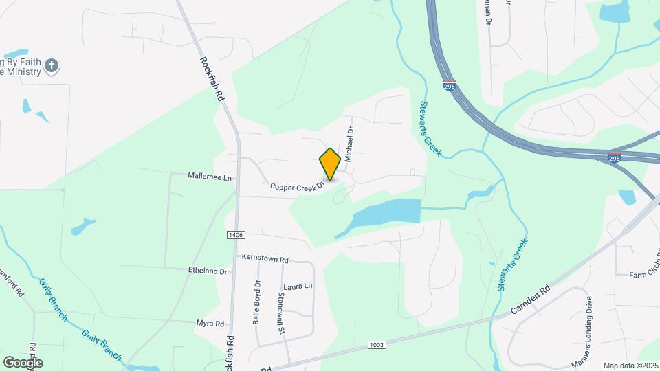 450 Copper Creek Dr Map and Location Details